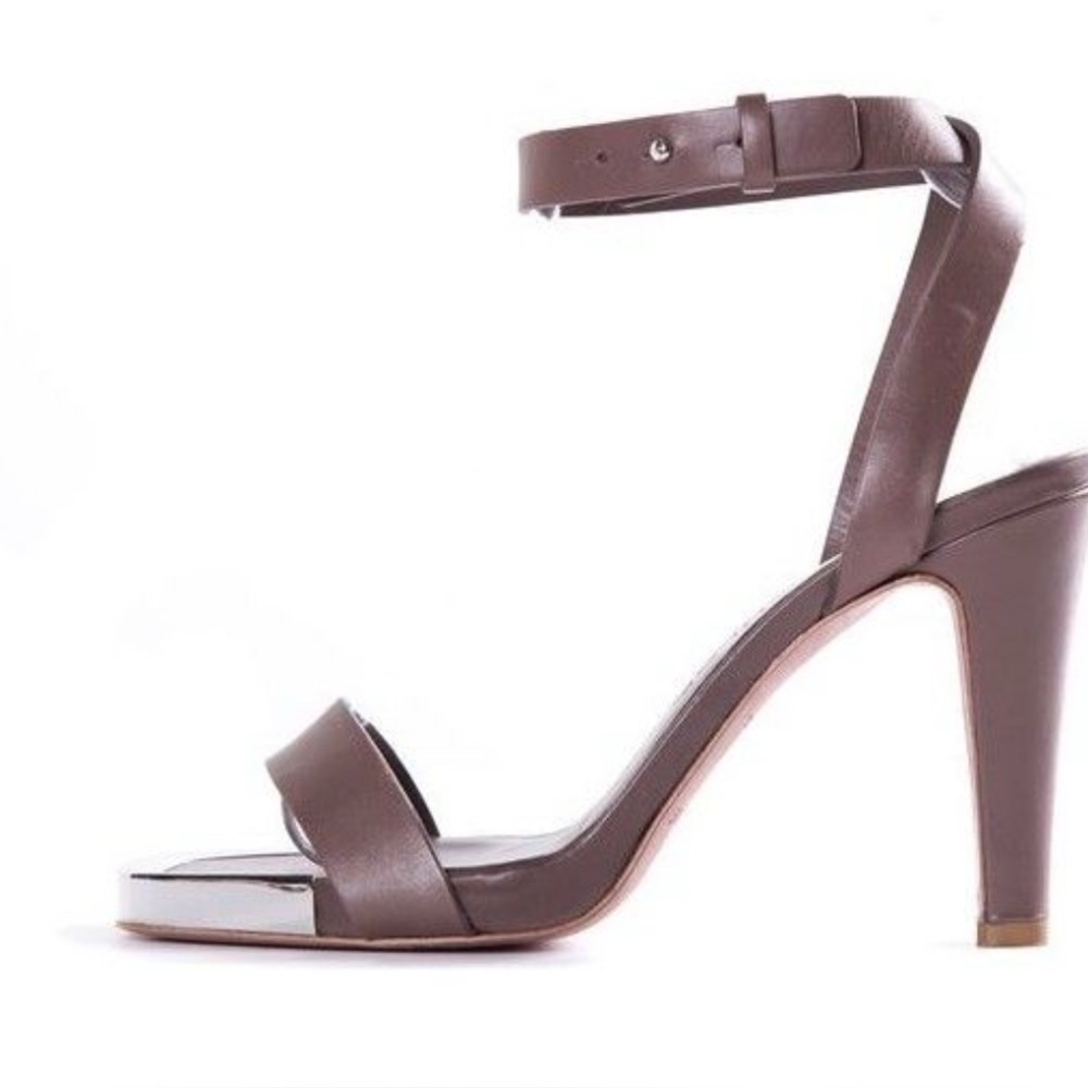 EUC See By Chloe Brown Ankle Strap Heels Quiet Luxury Glam